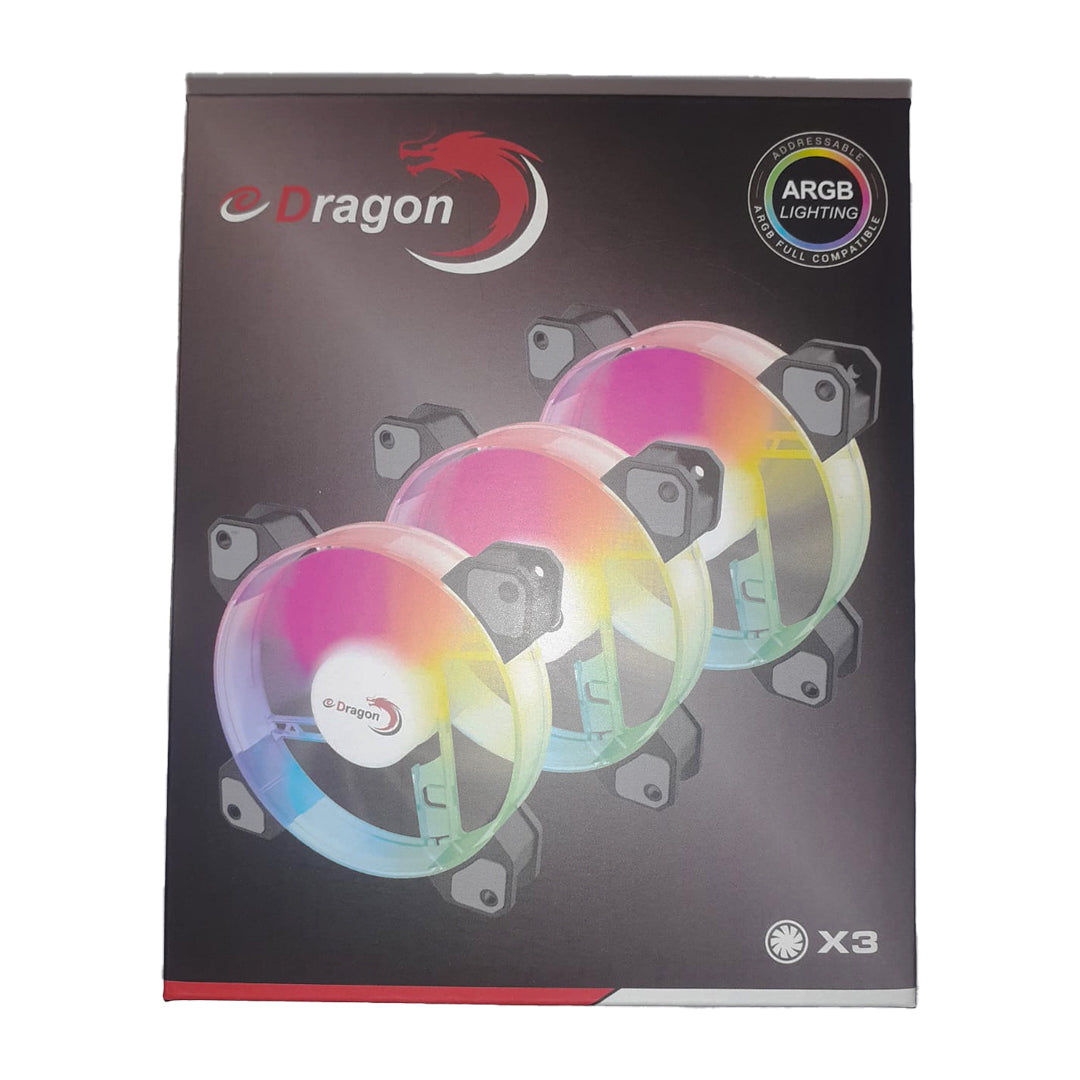 eDragon Fan kit 1530 Chinook ARGB Lighting X3 eDragon Fan kit 1530 Chinook ARGB Lighting X3